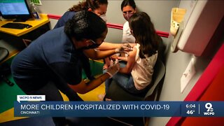 More children hospitalized with COVID than before