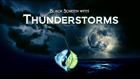 Thunderstorm Rain Sounds with Sleeping Black Screen | Relaxation and Sleep