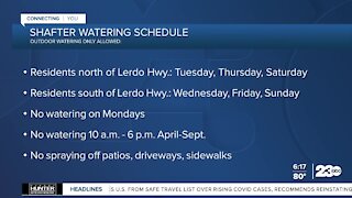 Some Kern County cities under water restrictions due to drought