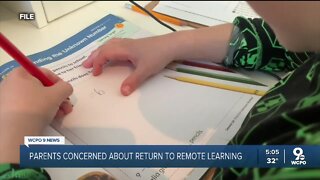 Parents concerned about return to remote learning