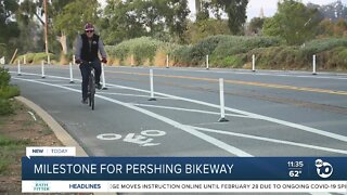 Milestone for Pershing Bikeway project