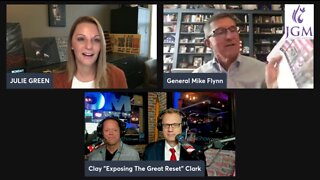 General Flynn, Clay Clark And Julie Green 10.18.22