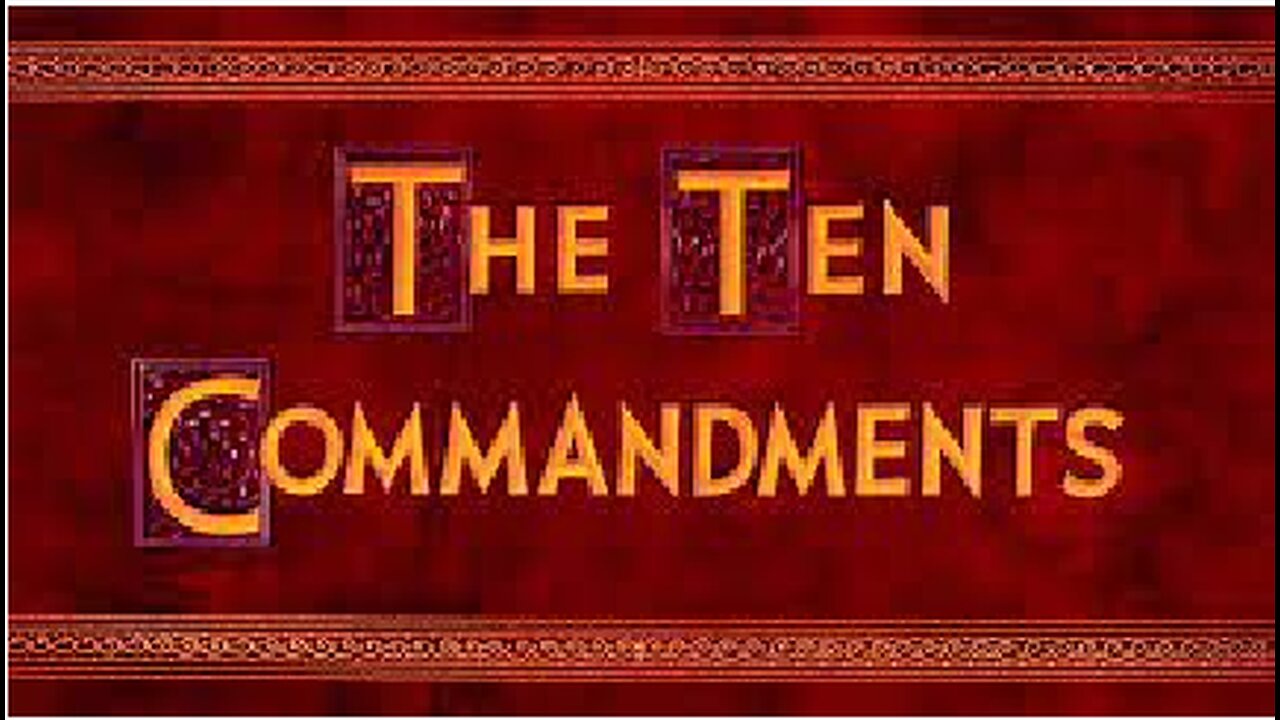 The Ten Commandments 7th Part 38 You Shall Not Commit Adultery Pt 5