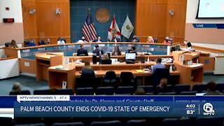 Palm Beach County ends COVID-19 state of emergency