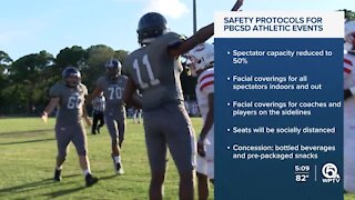 Palm Beach County schools update athletic safety protocols