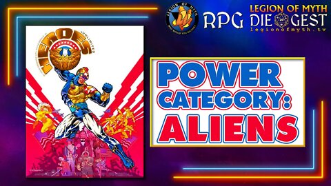 [82-1] - Palladium Books HEROES UNLIMITED 2E - Power Category: ALIENS