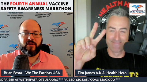 Tim James - Fourth Vaccine Safety Awareness Marathon (2023) - Clip 8