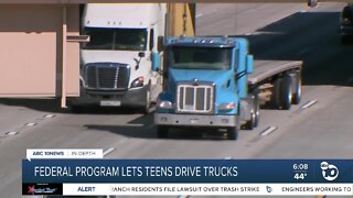 New program allows teens to drive semi trucks