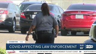COVID affecting law enforcement