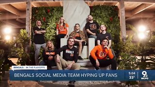 Meet the Bengals social media team succeeding alongside the team