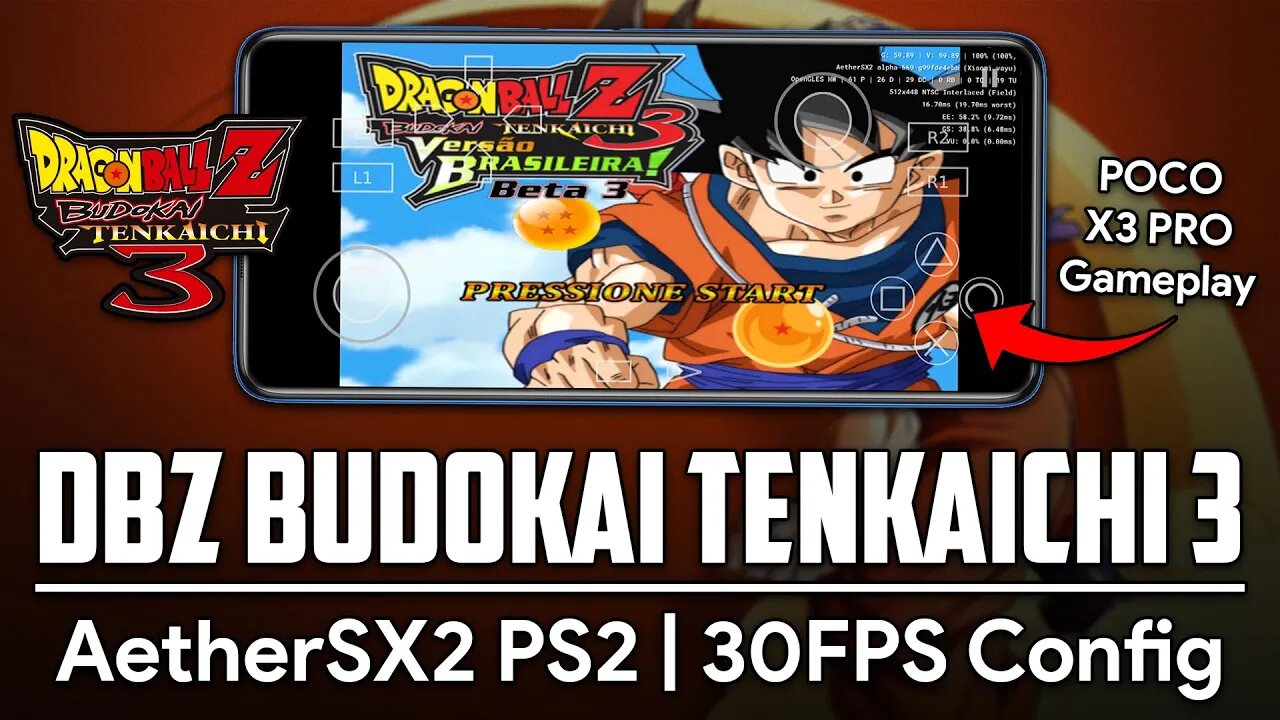 PS2] Dragon Ball Z: Budokai Tenkaichi 3 - Versão Brasileira vBeta