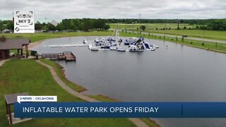 Inflatable Water Park Opens Friday