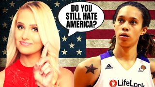 Brittney Griner Gets SLAMMED Over National Anthem Protest While She's Locked Up In Russia