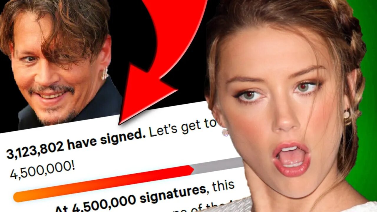 Remove Amber Heard Petition Crosses Million Signatures She Panics