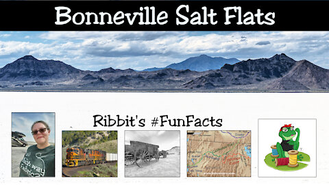 #FunFacts - the Bonneville Salt Flats, Utah!