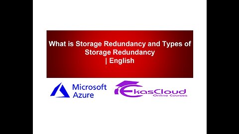 What is Storage Redundancy and Types of Storage Redundancy