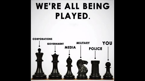WE CAN NO LONGER LIVE LIKE PAWNS IN THEIR GAME...