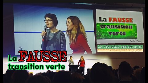 La FAUSSE transition verte - Namur 15.04.23