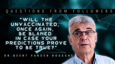Will the unvaccinated once again be blamed, if your predictions come true?