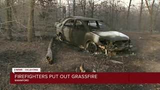 Firefighters put out Grassfire