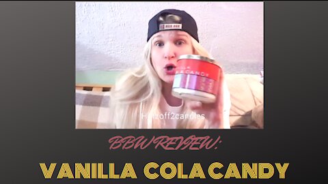 Bath & Body Works Vanilla Cola Candy Candle Review I The Candle Queen #bathandbodyworks #candles