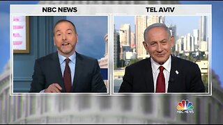 Netanyahu Calls Out Chuck Todd For Baiting Questions About Trump 2024