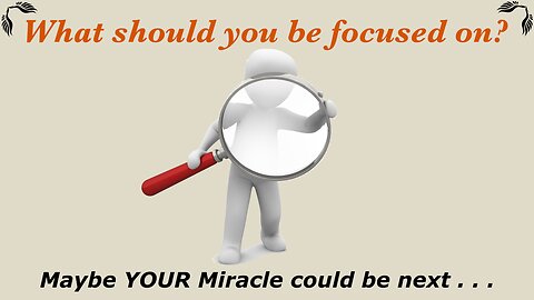 What should you be focused on? / WWY L39