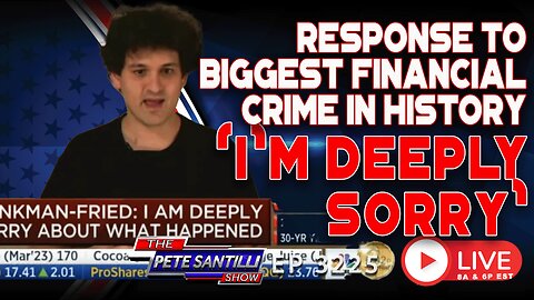 OFFICIAL RESPONSE TO BIGGEST FINANCIAL CRIME IN HISTORY: "I'M DEEPLY SORRY..."| EP 3225-8AM