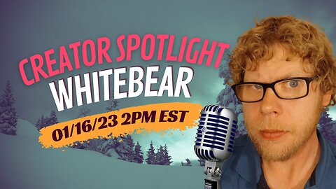 Creator Spotlight: WhiteBear on How the Internet Gives Those With No Voice A Platform