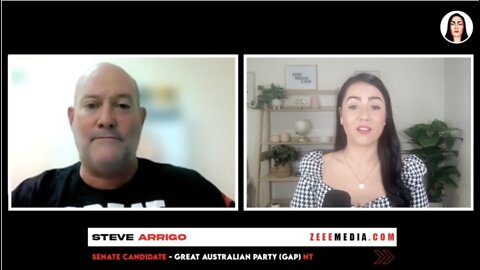 Zeee Media Election Week - Steve Arrigo - Senate Candidate - Great Australian Party (GAP) - NT