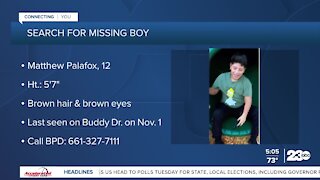 Bakersfield Police seek help finding missing 12-year-old-boy