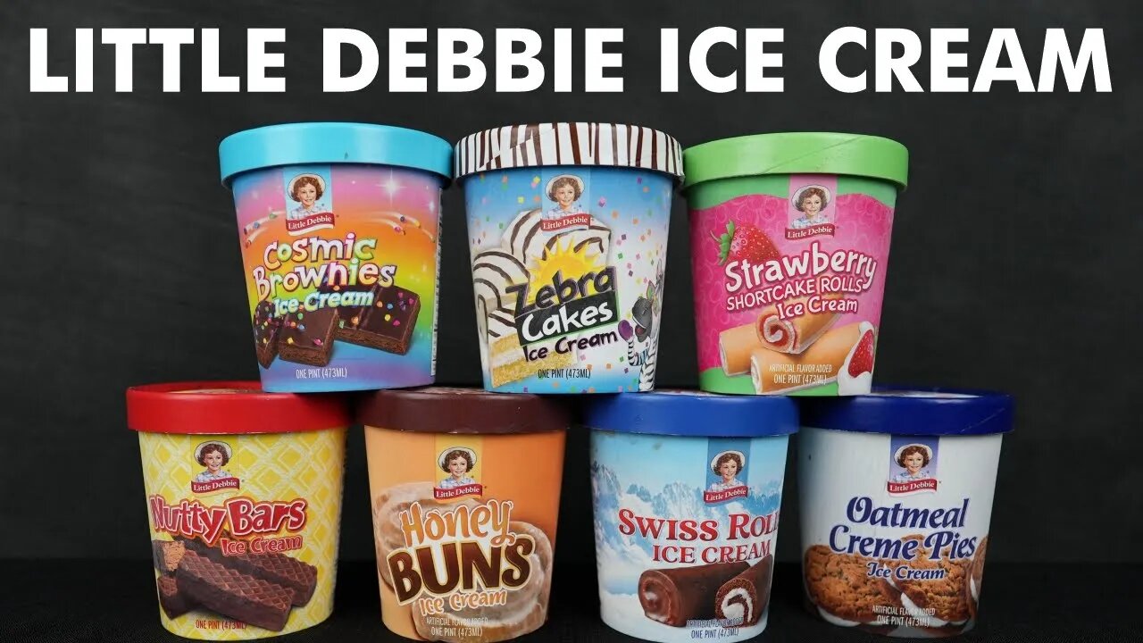 little debbie ice cream flavors