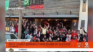 L.A. Bengals at local bar seeing their two worlds come together