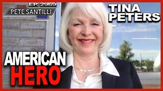 PRESIDENT TRUMP CALLS TINA PETERS AN AMERICAN HERO