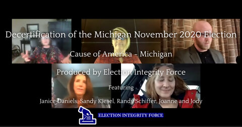 Decertification of the Michigan November 2020 Election
