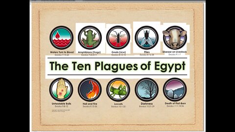 Exodus Chapter 9. The plagues in Egypt continue: Livestock, boils, fire and hail. (SCRIPTURE)