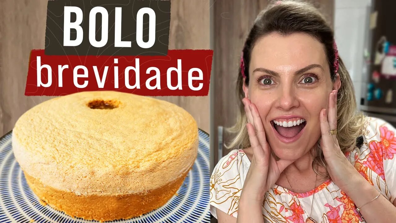 BREVIDADE FOFINHO – BOLO SEM TRIGO, SEM LEITE, SEM FERMENTO E SEM