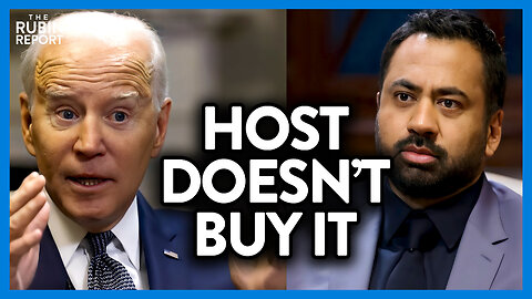 Watch Host's Face as Biden Creates a Fantasy Narrative That Never Happened | DM CLIPS | Rubin Report