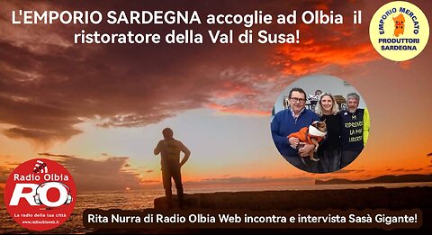 Sasà Gigante all'EMPORIO SARDEGNA (Olbia) con Radio Olbia Web!