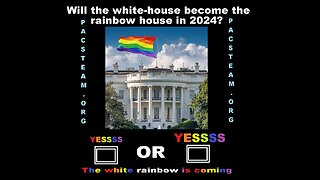 Plastic food & people; will white-house become rainbow-house