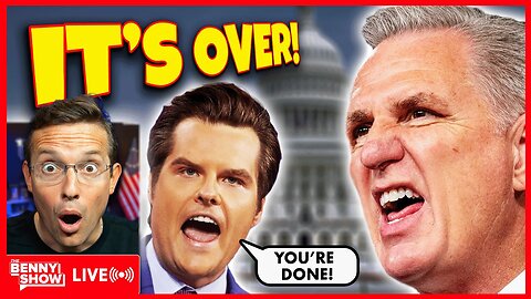 🚨 MCCARTHY-GEDDON: Kevin McCarthy REMOVED As House Speaker After Republican UPRISING | PANIC in DC!