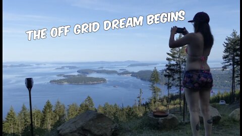 Construction on the off grid oasis starts!