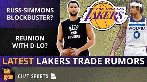 LOADED Lakers Trade Rumors On Ben Simmons, Russell Westbrook & D’Angelo Russell
