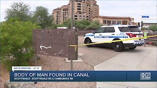 PD: Body pulled from canal in Scottsdale