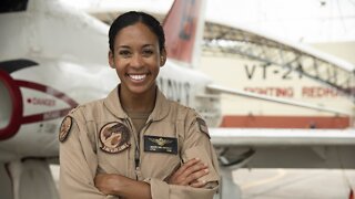 U.S. Navy's First Black Woman Tactical Jet Pilot Graduates
