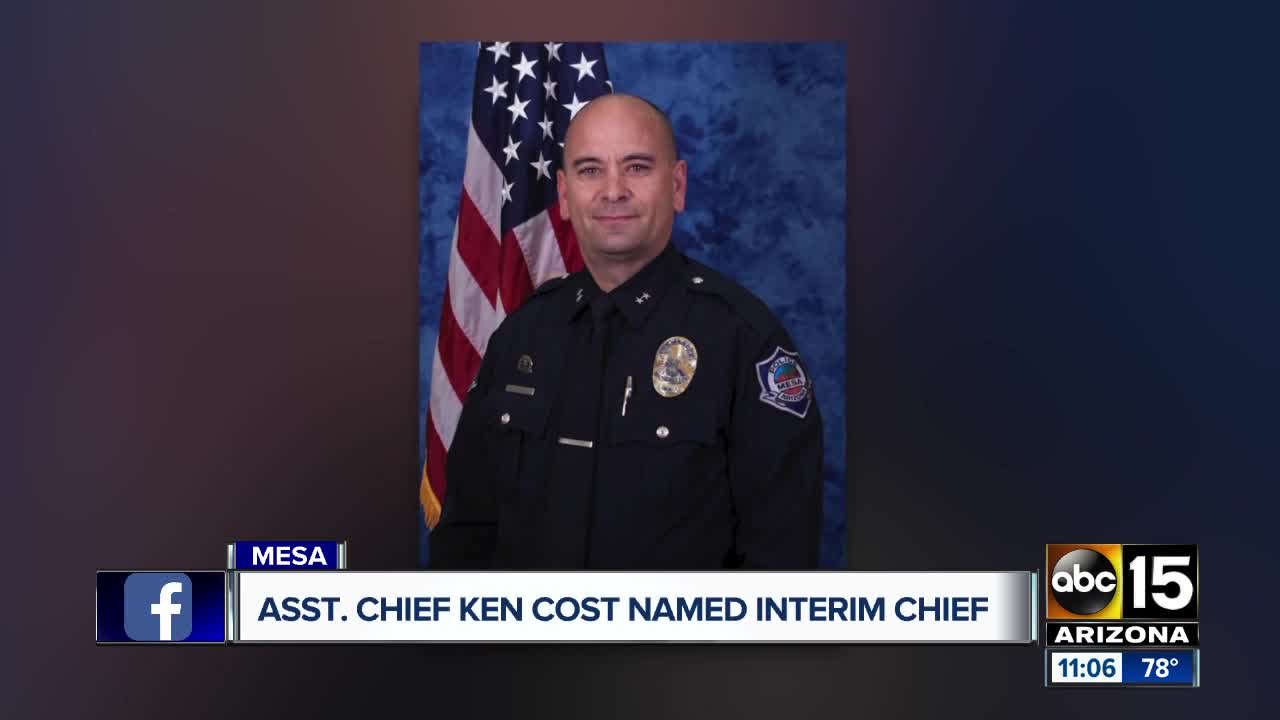 Mesa Police names new interim police chief