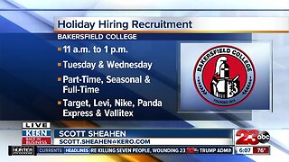 Kern Back In Business: Bakersfield College hosts Holiday Hiring Recruitment