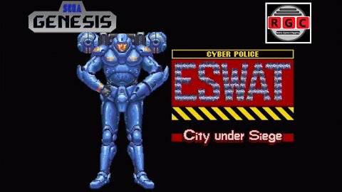 Start to Finish: 'ESWAT: City Under Siege' gameplay for Sega Genesis