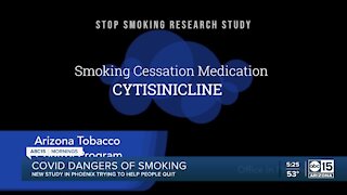 New study warning people on dangers of smoking with COVID-19