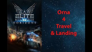 Elite Dangerous: Permit - Orna - 4 - Travel & Landing - [00101]